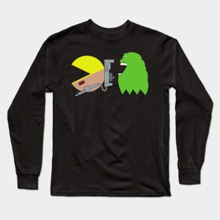 Pac Ghost  Ghostbusters Long Sleeve T-Shirt